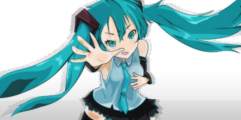 初音ミクを描いたよ#02